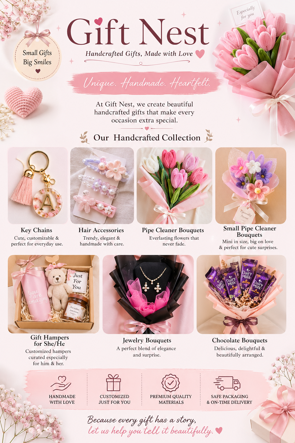 Read more about the article 🌸 Why Choose Handcrafted Gifts from Gift Nest?